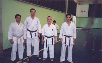 2000 - Sagara - Marcio - Heiko e Edson em Atibaia-SP